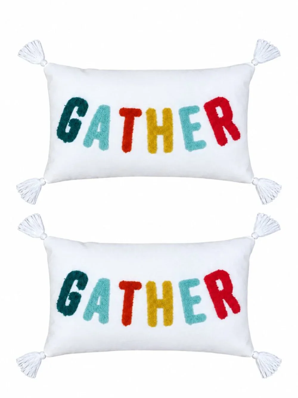 x2 NEW Target GATHER Decorative Throw Pillow 14